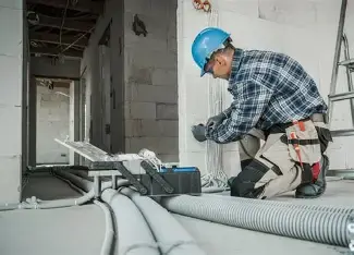 electrical plumbing work